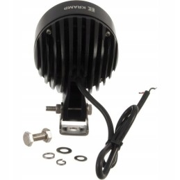 Halogeninė apvali LED darbinė lempa 40w 3800lm 10 30