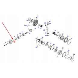 X548896500000 veleno sandariklio žiedas