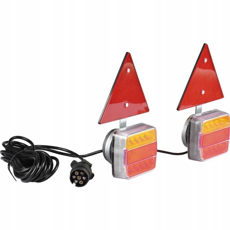 LED galinių kombinuotų žibintų rinkinys IP67 magnetas