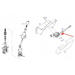842810290010 rankinio stabdžio vožtuvo droselis