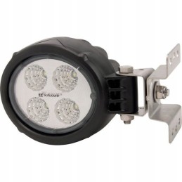 Halogeninė apvali LED darbinė lempa 18w 1500lm 10 30