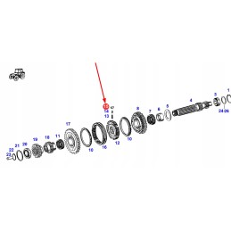 3404019r1 pavarų dėžės sinchronizatoriaus kaištis
