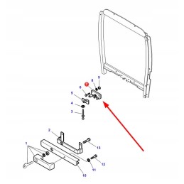 72161441 durų spynos skląstis