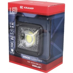 Kvadratinė LED darbo lempa 25w 2500 lm šviesa r