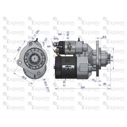 Starteris su reduktoriumi c 330 c 360 expom kwidzyn