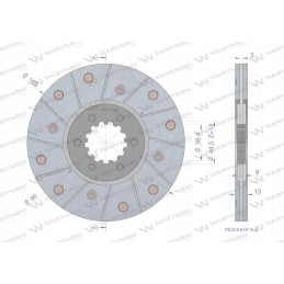 Landini MF Warynski stabdžių diskas