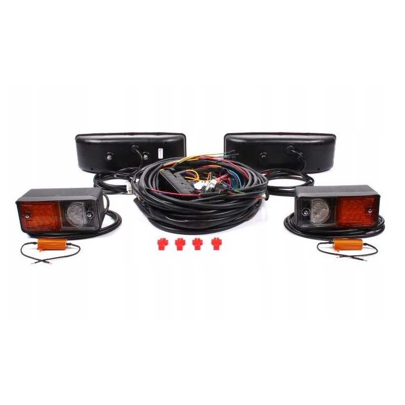 Ursus C 360 montavimas su LED lempomis ir rezistoriumi