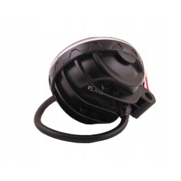 Mini apvali darbinė lempa 12w 4 LED glanz