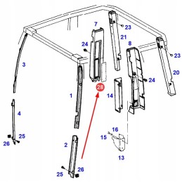 339900040120 kolonėlės dangtis