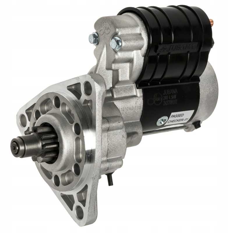 Starteris su reduktoriumi mtz 24v 4 5kw jubana
