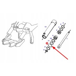 X533314100000 fiksavimo žiedas