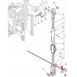 4303324m2 pakabos kaištis