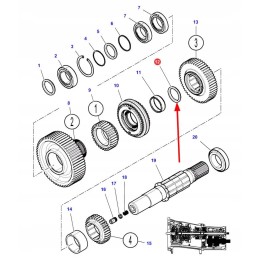4301530m1 tvirtinimo žiedas