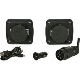 Belaidės LED kvadratinės lempos 12v ličio jonų magnetas