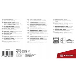 Belaidės LED kvadratinės lempos 12v ličio jonų magnetas