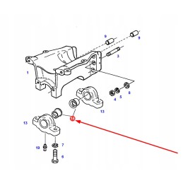 178300010120 priekinės ašies įvorė