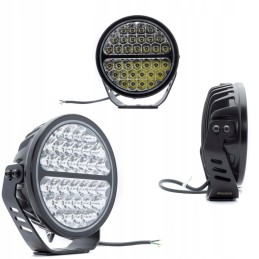 LED halogeninė darbo lempa 170w kombinuota apvali