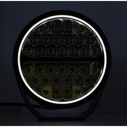 LED halogeninė darbo lempa 170w kombinuota apvali