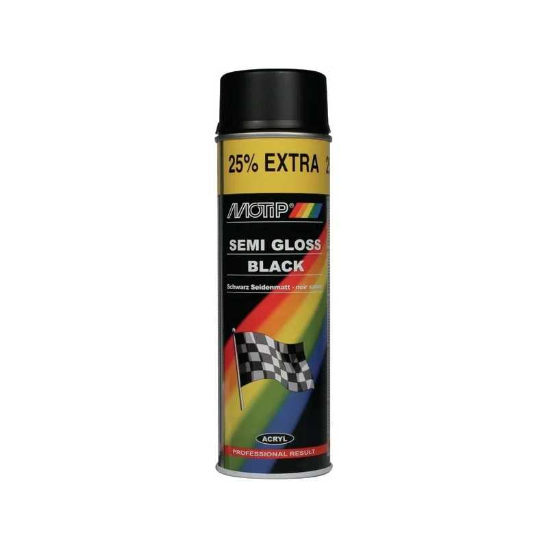 Ralio akrilinis lakas, poliruotas juodas, 500 ml