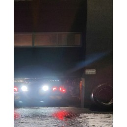 Darbinis žibintas 18w LED lemputė priekinė pusė galinė 4x4