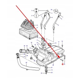 1663178m1 tvirtinimo kaištis