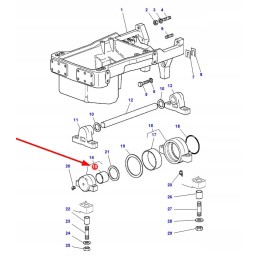2 1559 080 0 ašies pakabos įvorė 50 x 55 x 50 mm