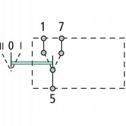 Išjunkite 12v 10a 3 kontaktų jungiklį