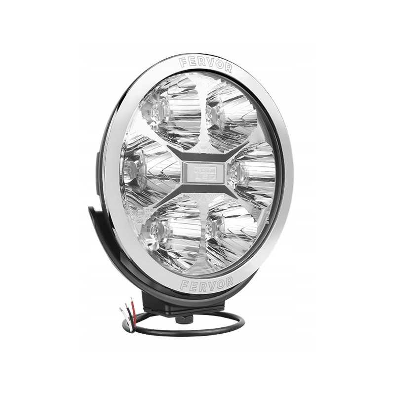 Baltas reflektorius 220x87 led 6xled šviesa 4 wesem