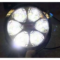 Baltas reflektorius 220x87 led 6xled šviesa 4 wesem