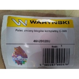 Pavarų perjungimo pirštų rinkinys c360 ursus 46620020u