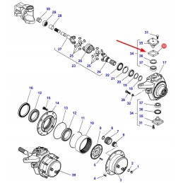 F334310020400 stebulės poveržlė 0 2 mm