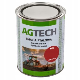 Raudoni lakiniai dažai mtz 0 8l agtech