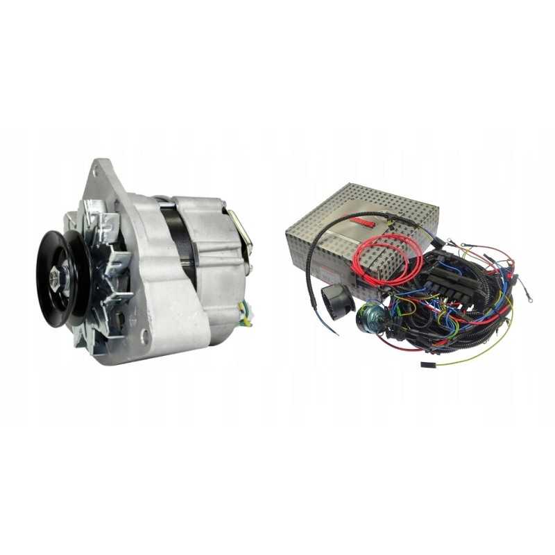 Elektros instaliacija Ursus C 330 generatorius