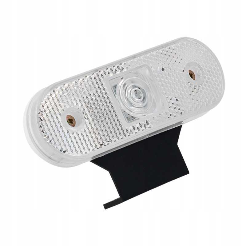 Baltas galinis gabaritinis žibintas w47 12i24v