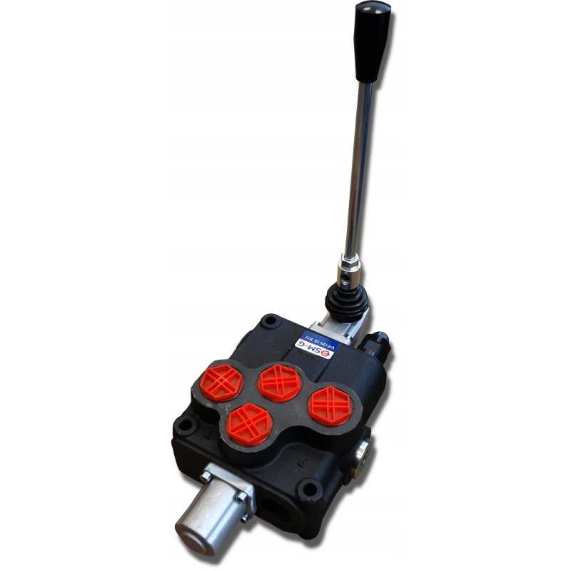 Hidraulinis skirstytuvas, 1 sekcija, 120l, svirtis