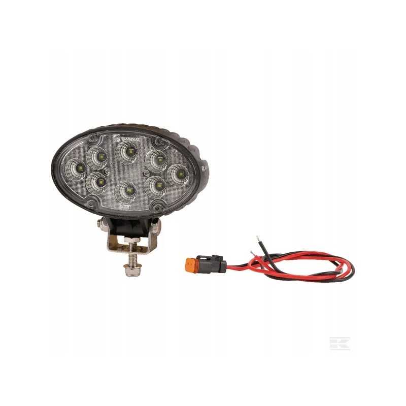 LED darbo lempa ovali 24w 1920 lm 10 30v