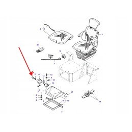 La13274211 varžtas M5 x 16