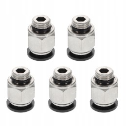 Pneumatinės jungties jungiamosios detalės stūmimo oro linija 5 vnt