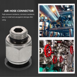 Pneumatinės jungties jungiamosios detalės stūmimo oro linija 5 vnt