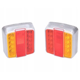 Belaidžių LED galinių žibintų komplektas su magnetu