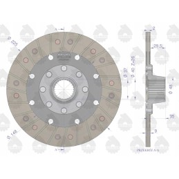 Relės pavaros II ST C 330 sankabos diskas