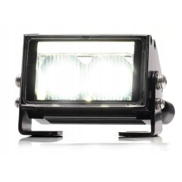 Kombinuotas kelio žibintas statybinei technikai