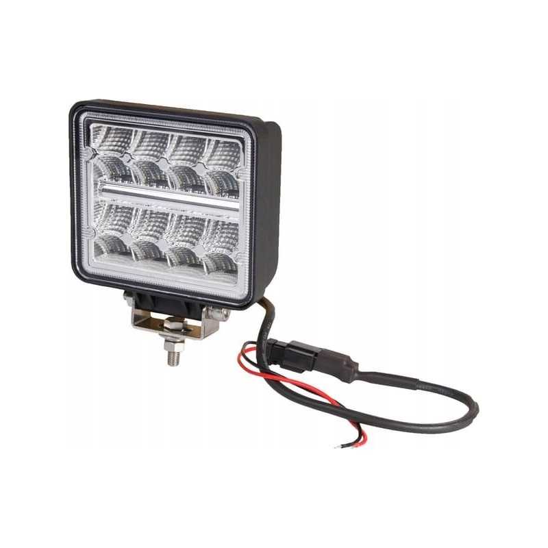 Kvadratinė LED darbo lempa 24w 2272 lm 9 36v swi