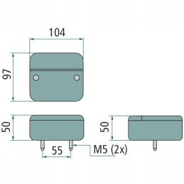Galinė dešinė kombinuota lemputė