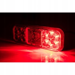 Kombinuotas galinis žibintas 12 LED 12v 24v horpol