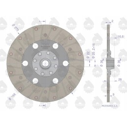 Sankabos diskas traktoriaus pavarai ir C 330 pavarai