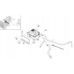 221025000 lanksti vandens rezervuaro žarna