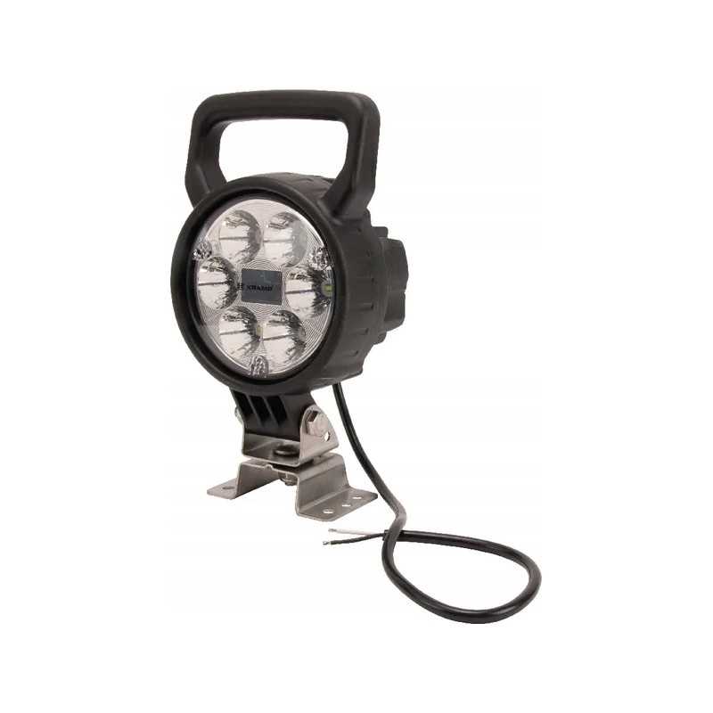Apvali LED darbo lempa 25w 2000lm 10 30v swi