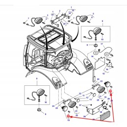 13 06 01 0090 lemputė 12v 21w geltona