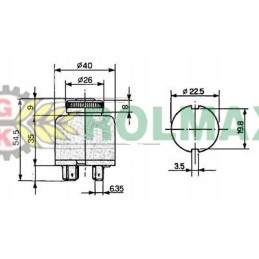 Uždegimo jungiklio korpusas jx new holland td 5129862